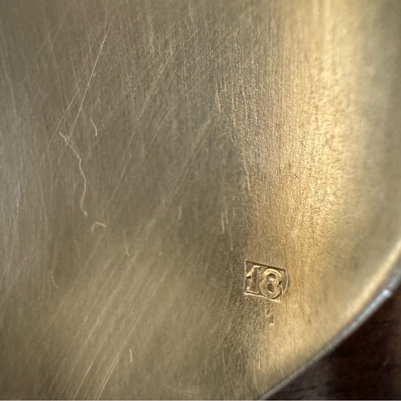 10 SAGLIER FRERES SilverPlated SPOONS - Shell Tip Design - Pattern Name S1F3 - Picture 7 of 16